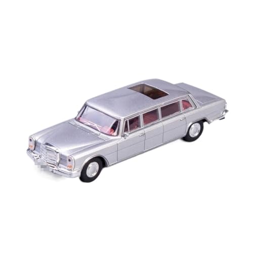 AJIEYMXS Pull-Back-Modell Für Pullman Oldtimer-Legierungsautomodell, Druckguss-Metallfahrzeuge, Automodell 1:64 Anteil (Size : Silvery) von AJIEYMXS