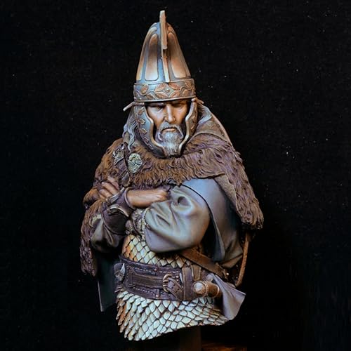 AJYDWHD 1/10 Ancient European Warrior Resin Soldier Bust Model Kit Unbemalt und unmontiert Figur Resin Model Kit //k6u4L2 von AJYDWHD