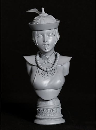 AJYDWHD 1/10 Ancient Hell Woman Warrior Resin Soldier Bust Model Kit Unbemalt und unmontiert Figur Resin Model Kit //k6u3L1 von AJYDWHD