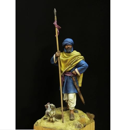 AJYDWHD 1/24 Ancient European Samurai Resin Soldier Model Kit Unbemalt und unmontiert Figur Resin Model Kit // k9u6L2 von AJYDWHD