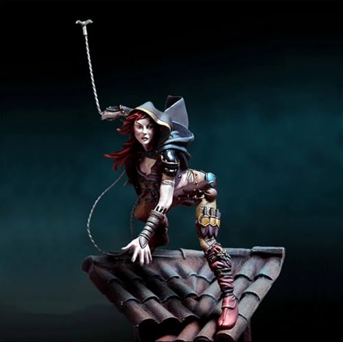 AJYDWHD 1/24 Ancient Female Warrior Resin Soldier Kit Unbemalt und unmontiert Figur Resin Modellbausatz //k9u2L7 von AJYDWHD