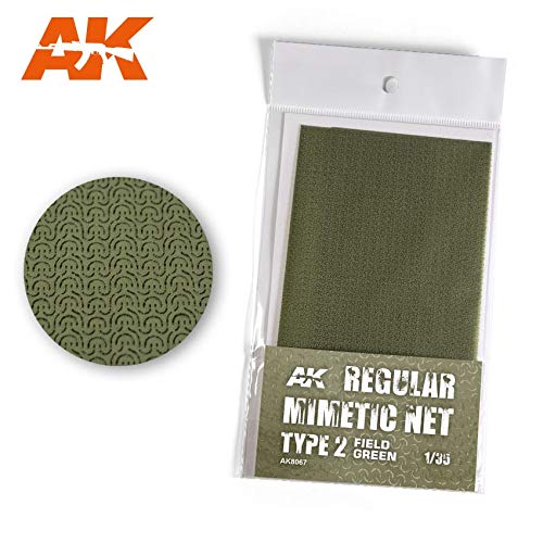 (AK8067) - AK Interactive - Camouflage Net Type 2 Field Green von AK Interactive