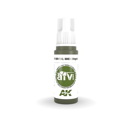 AK Acrylics 3Gen AFV AK11309 RAL 6003 Olivgrün opt.1 (17ml) von AK Interactive