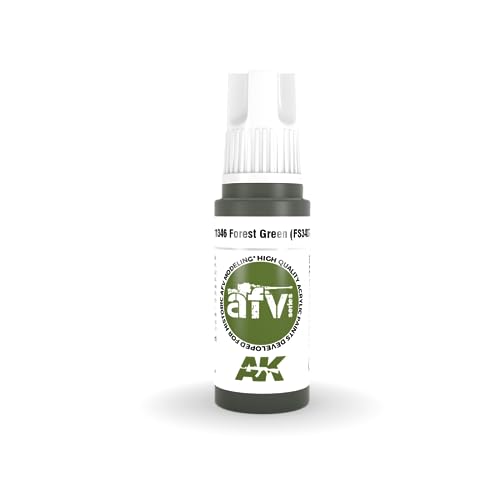 AK Acrylics 3Gen AFV AK11346 Forest Green (FS34079) (17ml) von AK Interactive