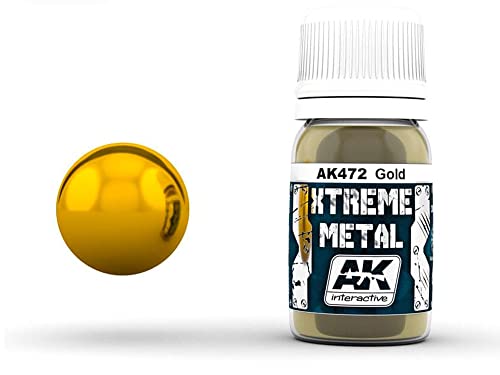 AK Interactive - 30ml Extreme Metal Paints - Gold AK Interactive - 30ml Extreme Metal Paints - Gold von AK Interactive
