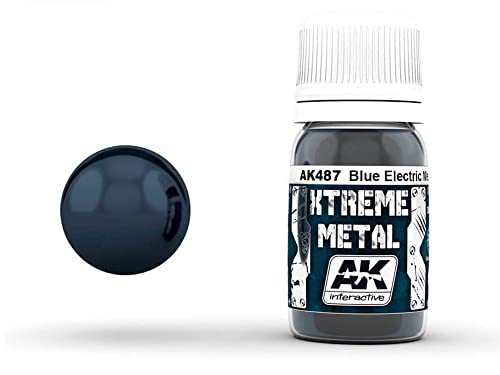 AK Interactive - 30ml Extreme Metal Paints - Metalic Blue von AK Interactive