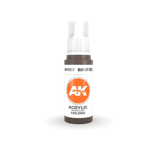 AK Interactive 3rd Gen Acrylic Burnt Red 17ml von AK Interactive