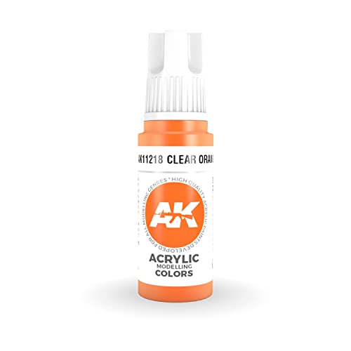 AK Interactive 3rd Gen Acrylic Clear Orange 17ml von AK Interactive