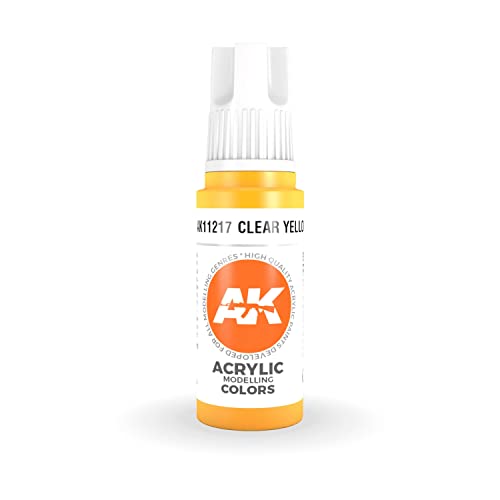 AK Interactive 3rd Gen Acrylic Clear Yellow 17ml von AK Interactive