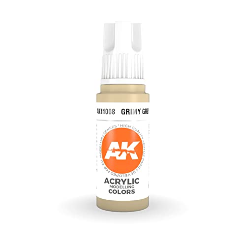 AK Interactive 3rd Gen Acrylic Grimy Grey 17ml von AK Interactive