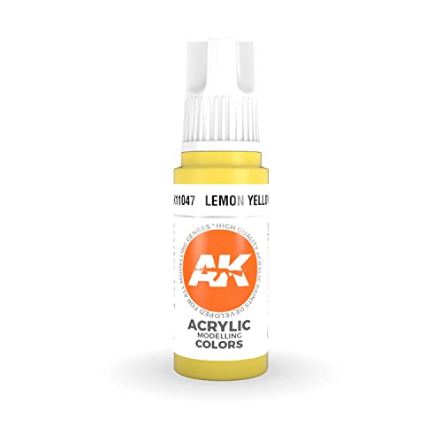 AK Interactive 3rd Gen Acrylic Lemon Yellow 17ml von AK Interactive