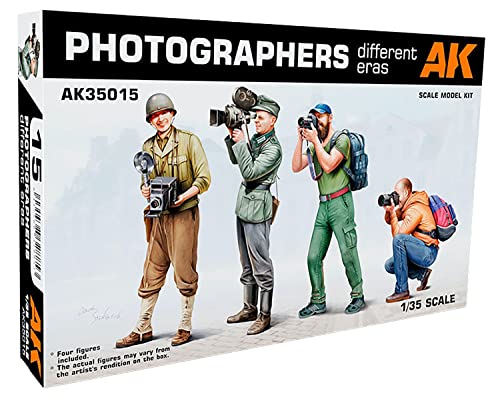 AK Interactive AK35015 Photographers (Different ERAS) 1/35 von AK Interactive