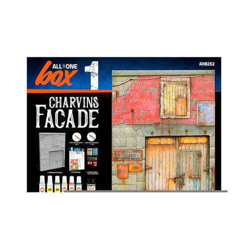 AK Interactive ALL IN ONE SET AK8252 BOX 1 - CHARVINS FACADE von AK Interactive