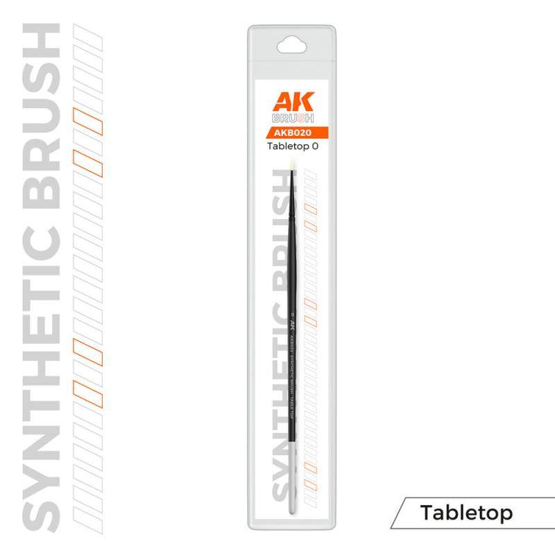 AK SYNTHETIC TABLETOP BRUSH - 0 von AK Interactive