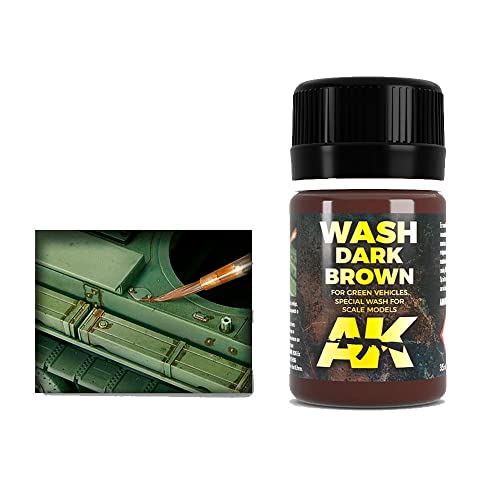 AK: Dark Brown Wash von AK Interactive