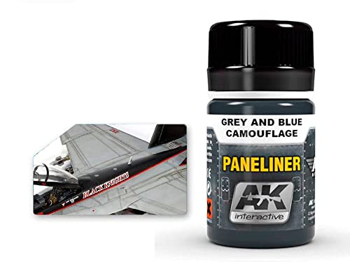 AK02072 AK Interactive - Paneliner for Grey and Blue Camouflage 35ml von AK Interactive