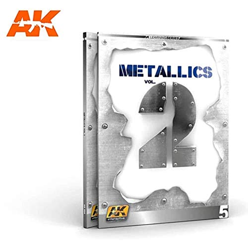 AKI508 AK Interactive Book - Metallics Vol 2 von AK Interactive