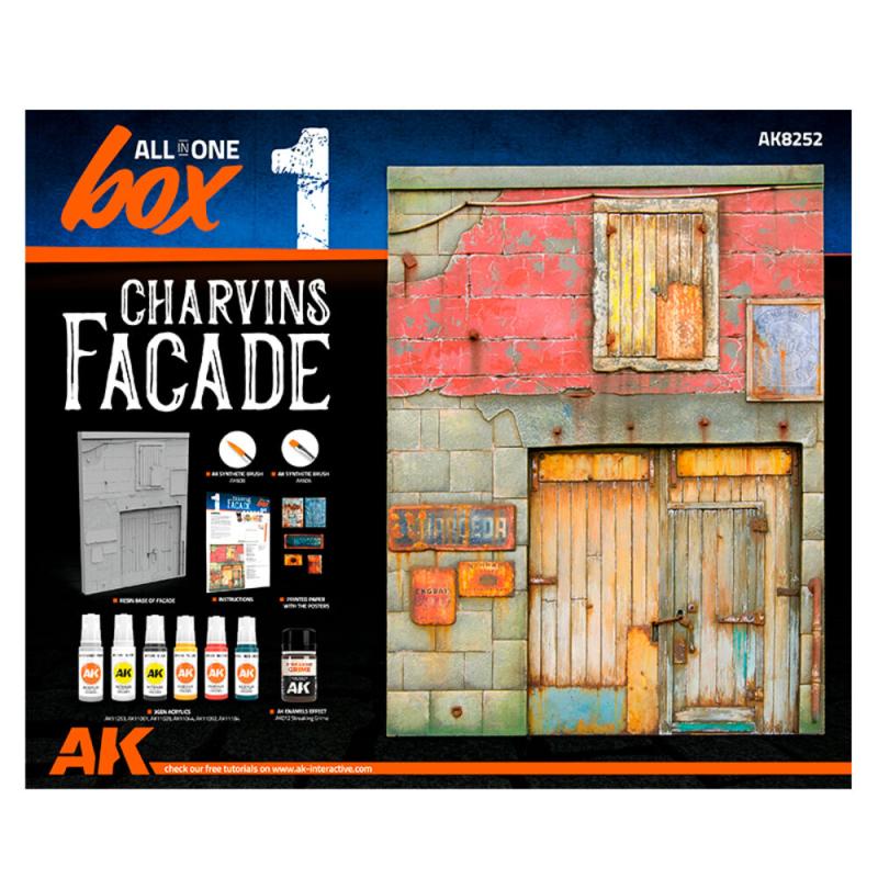 ALL IN ONE SET -BOX 1-CHARVINS FACADE von AK Interactive