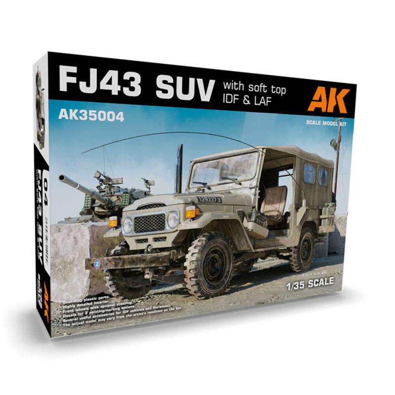 FJ43 SUV with Soft top IDF & LAF von AK Interactive