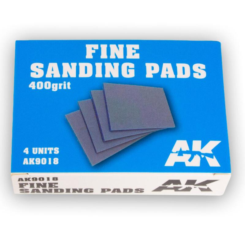 Fine Sanding Pads 400 grit. 4 units von AK Interactive