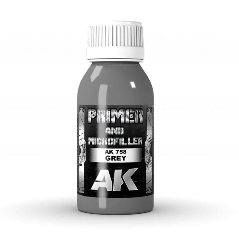 GREY PRIMER AND MICROFILLER 100 ml GREY PRIMER AND MICROFILLER 100 ml von AK Interactive