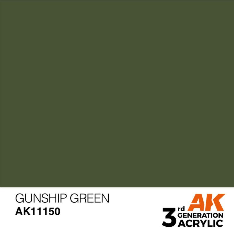 Gunship Green 17ml von AK Interactive