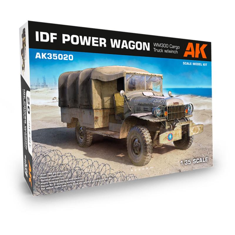 IDF POWER WAGON WM300 w/winch von AK Interactive