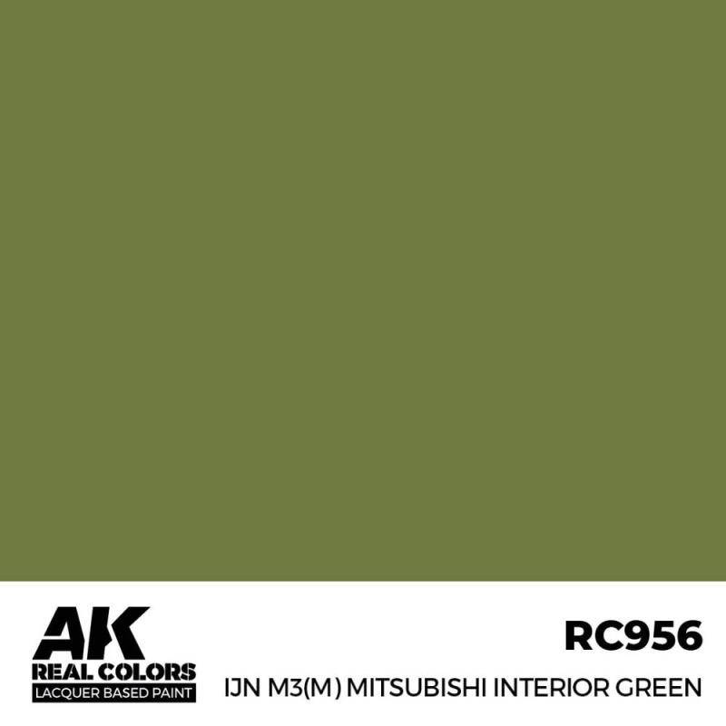 IJN M3 (M) MITSUBISHI Interior Green - 17 ml von AK Interactive