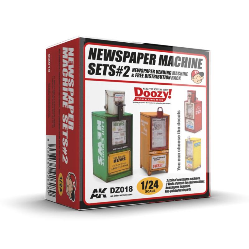 NEWSPAPER MACHINE SETS 2 von AK Interactive