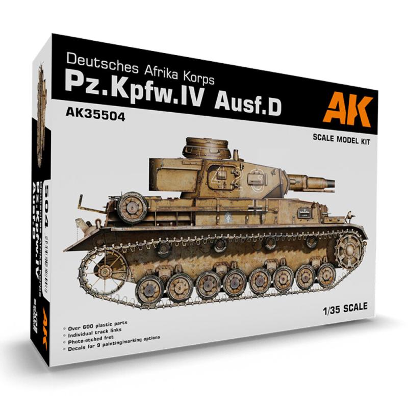 Pz.Kpfw.IV Ausf.D Deutsche Afrkia Korps von AK Interactive