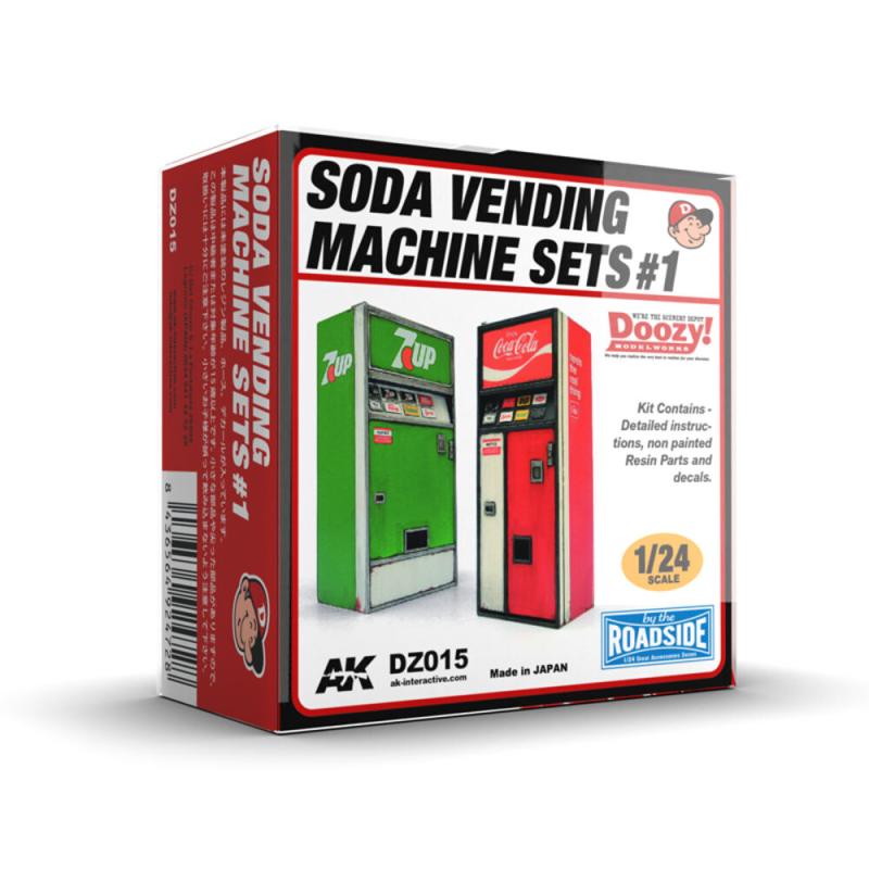 SODA VENDING MACHINE SET 1 von AK Interactive