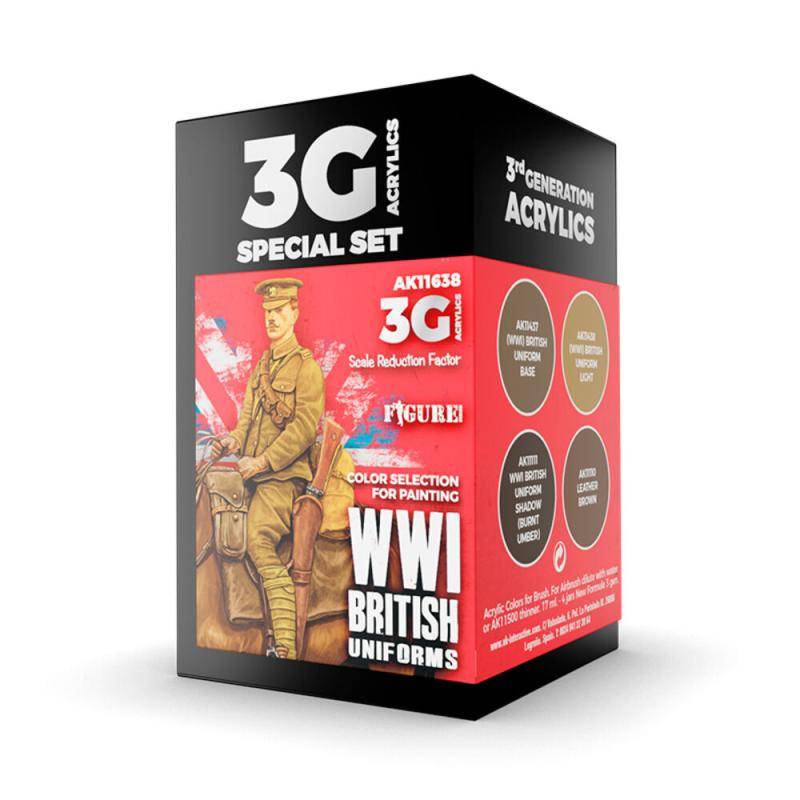 WWI BRITISH UNIFORMS 3G von AK Interactive