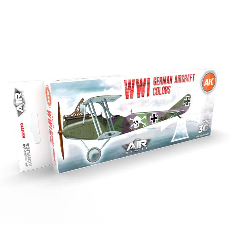 WWI German Aircraft Colors SET 3G von AK Interactive