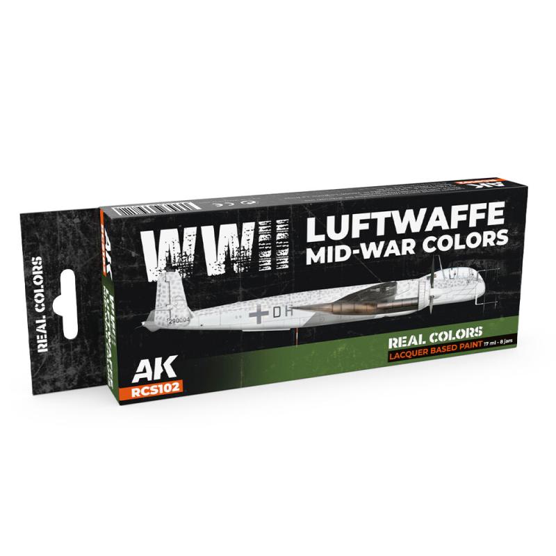 WWII Luftwaffe Mid-War Colors SET von AK Interactive