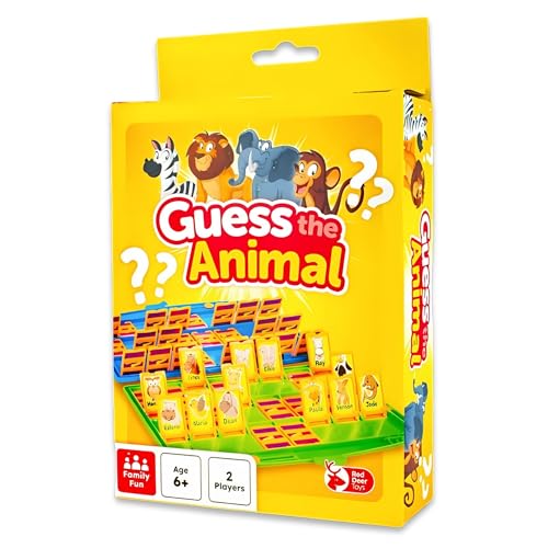 AKH® Guess the Animal Game | Fun Family & Kids Animal Guessing Game, Educational Animal Trivia & Quiz, Interactive Party Game for Children, Perfect for Family Play and Learning von AKH