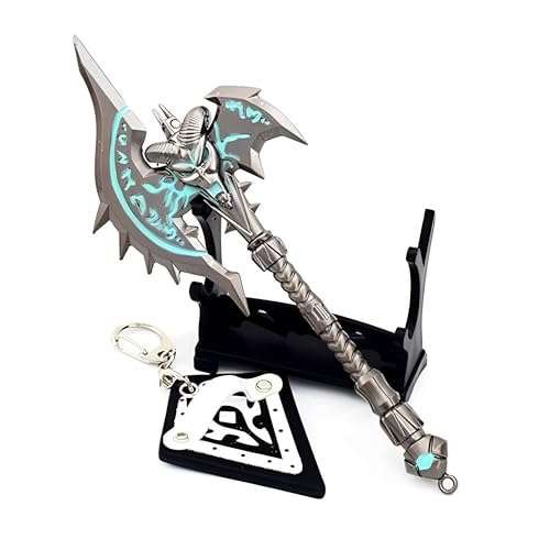 AKINMA Azeroth Shadowmourne Schildaxt-Set, Spielreplika – perfektes World of Warcraft-Geschenk for Fans und Sammler von AKINMA