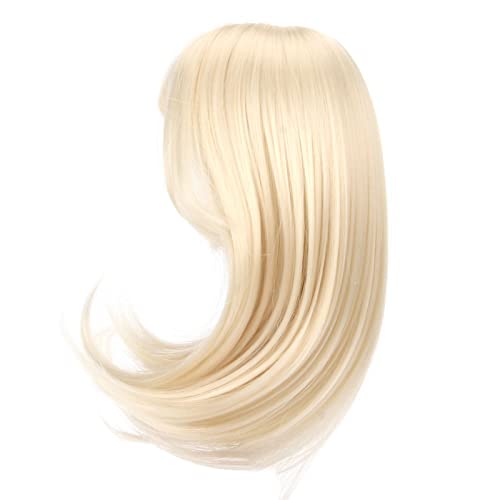 AKLOSIPY /6 Gemeinsame Puppenperücke für 15,5 Bis 17 cm Puppen - Milch Gold Kurzes Haar mit Pony, für DIY -Styling und Sammlung AKLOSIPY /6 Gemeinsame Puppenperücke für 15,5 Bis 17 cm Puppen - Milch Gold Kurzes Haar mit Pony, für DIY -Styling und Sammlung von AKLOSIPY