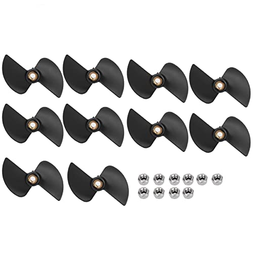 AKLOSIPY 10pcs Hochwertiges Propeller-Kit für FT009 RC Racing Boat Boat Pinsel Fernbedienung von AKLOSIPY