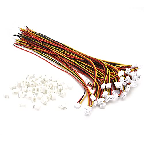 AKLOSIPY 50pcs 3 Pin ZH1.5 Frauenanschluss mit 28AWG -Draht 15 cm & 50pcs Männlicher Stecker für Elektrische Anwendungen AKLOSIPY 50pcs 3 Pin ZH1.5 Frauenanschluss mit 28AWG -Draht 15 cm & 50pcs Männlicher Stecker für Elektrische Anwendungen von AKLOSIPY