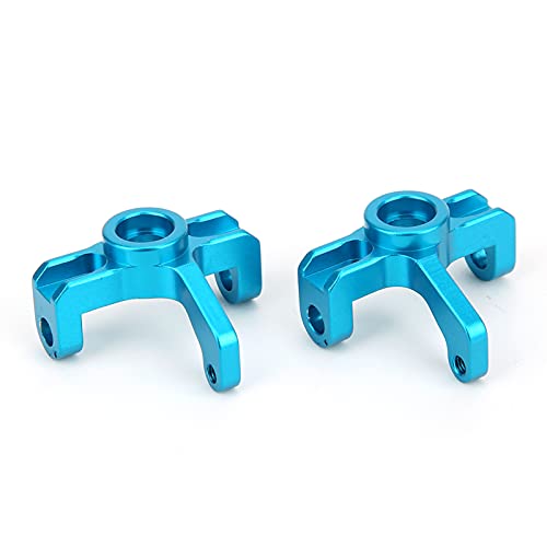 AKLOSIPY Blau 1251B Stee Hub Carrier für Wltoys RC Car Zubehör Aluminium Oy Stee Hub Carrier Knuckle Left/Right Upgrade Parts Fits for Wltoys 1/14 144001 RC Car (Blau 1251B) von AKLOSIPY