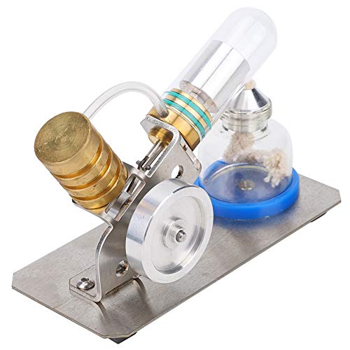 AKLOSIPY V Typ Stirling Engine Model Bildungsspielzeugkit für Physikexperimente, DIY -Kreativität und Interaktives Lernen AKLOSIPY V Typ Stirling Engine Model Bildungsspielzeugkit für Physikexperimente, DIY -Kreativität und Interaktives Lernen von AKLOSIPY