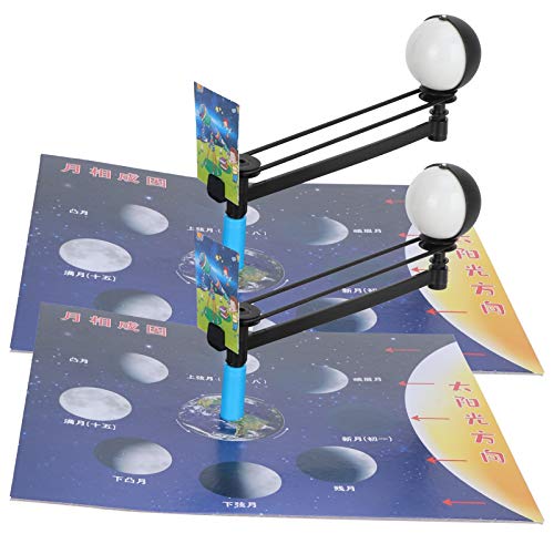 E Onal Set Mondphasenmodell DIY Experiment Bausatz | Wissenschaftliche Physik-Experimente für Scharniermontagegeräte von AKLOSIPY