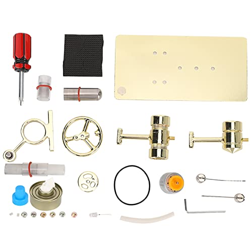 Stirlingmotor-Modell, Externer Verbrennungsmotor, Physik, Wissenschaft, E-on-s von AKLOSIPY