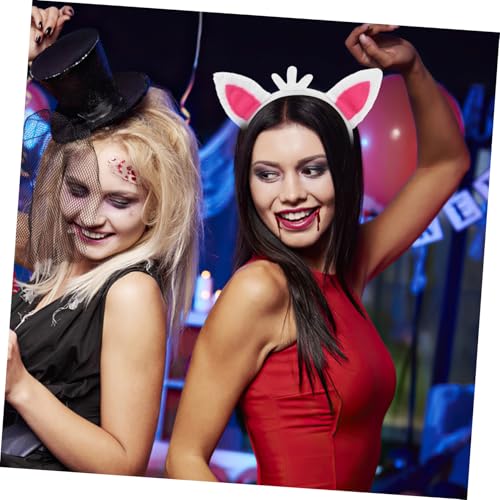 AKOOSY Weiches Ohren stirnband mit und Schleife Niedliches Animal Cosplay Zubehör für Kostümpartys Langlebiges Polyester headband für Mädchen und Erwachsene AKOOSY Weiches Ohren stirnband mit und Schleife Niedliches Animal Cosplay Zubehör für Kostümpartys Langlebiges Polyester headband für Mädchen und Erwachsene von AKOOSY