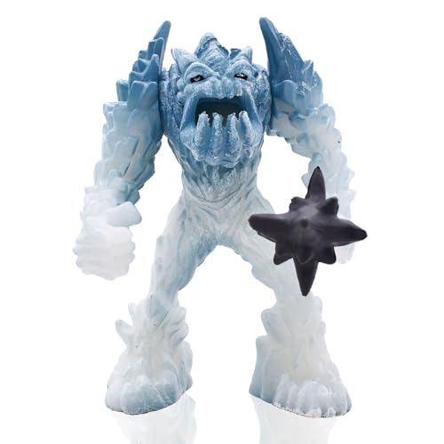 Eisgigant Modell Spielzeug Monster mit beweglichen Teilen Frostmonster Ornament für Kinder ab 7-12 Jahren Lernspielzeug Modell Action Figuren für Kinder Spielzeug von AKYRADX