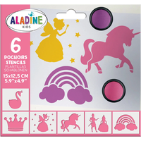 ALADINE 3081395 Schablonen Prinzessin von ALADINE