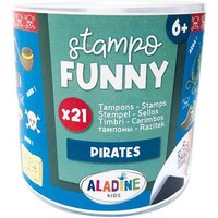 ALADINE 3085173 Kinder Stempel Funny Piraten von ALADINE