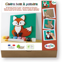 ALADINE 85485 3D-Holzbild zum Bemalen Fuchs ALADINE 85485 3D-Holzbild zum Bemalen Fuchs von ALADINE