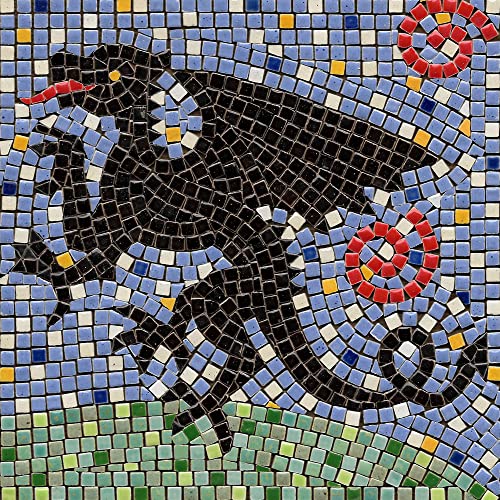 ALEA Mosaic Mosaik bastelset, DIY 20x20cm, Drachen von ALEA Mosaic