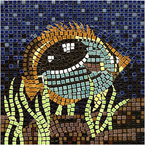 Mosaik bastelset, DIY 20x20cm, Fisch von ALEA Mosaic